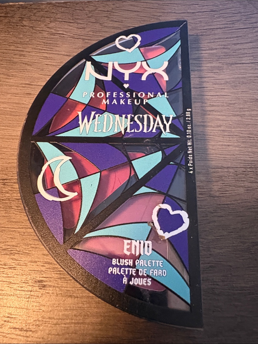 NYX x Wednesday Enid Blush Palette 4 Shades New
